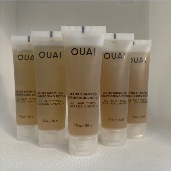 x5 OUAI Detox Shampoo Travel Size Set of 5 New and sealed 1oz each - Picture 1 of 4